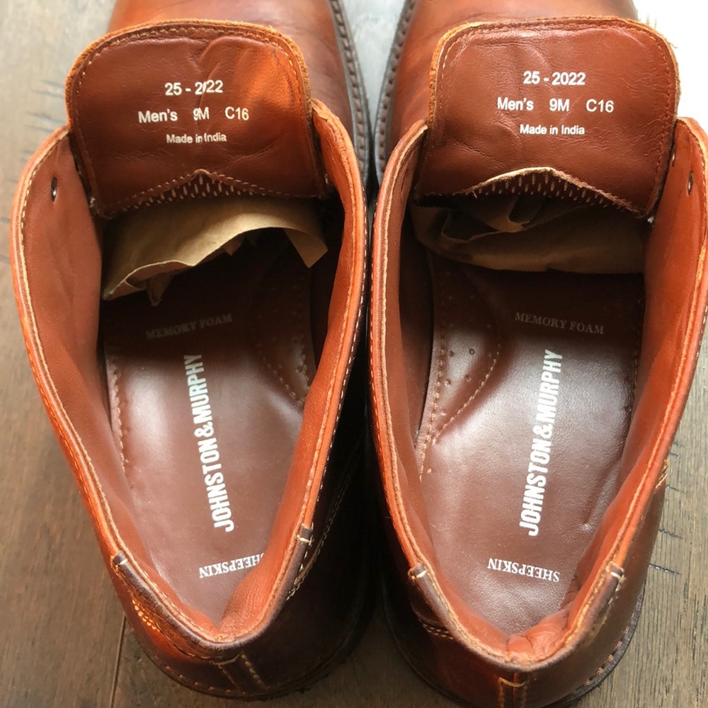 Men's Johnston&Murphy w/Memory Foam - Picture 6 of 9